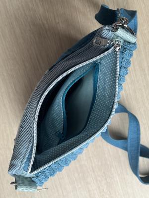 "Flickenwerk II/7" - PETROL-MINT